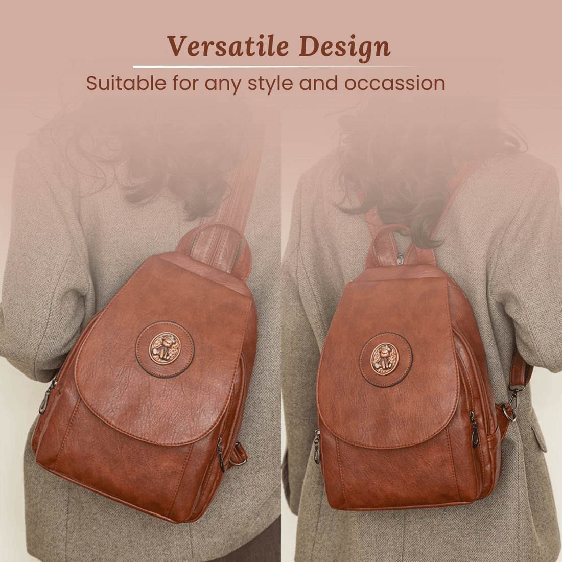 Claudia Backpack, on the body, product photo 3